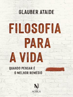 cover image of Filosofia para a vida